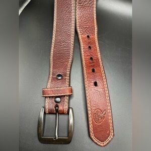 Georgia Boot Co Belt Mens Sz 50 Brown Genuine Leather